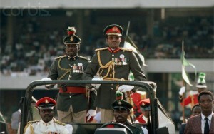 General Buhari during the military era