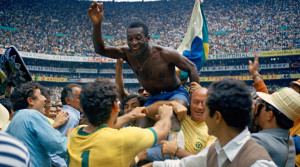 Pele at the 1958 World Cup final