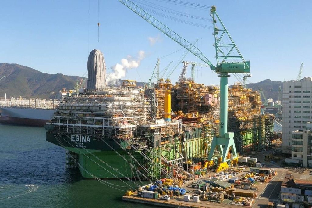 $16 Billion Total Egina FPSO Berths In Nigeria