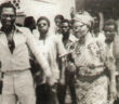 Funmi and her son, Fela Ransome-Kuti