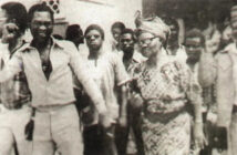 Funmi and her son, Fela Ransome-Kuti